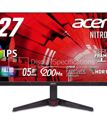 Acer Nitro VG270 27″ FHD Gaming Monitor