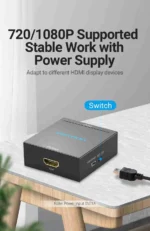 Vention RCA to HDMI Converter Black Metal Type