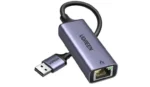 CM209 UGREEN USB to RJ45 Ethernet Adapter Aluminum Case (Space Gray)-UG-50922