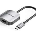 Vention USB-C to HDMI Converter 0.15M Gray Aluminum Alloy Type