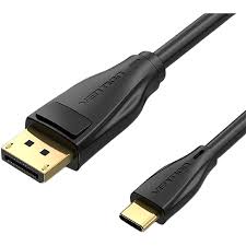 Vention USB-C to DP 8K HD Cable 1.5M Black