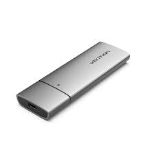 Vention M.2 NGFF SSD Enclosure (USB 3.1 Gen 2-C) Gray Aluminum Alloy Type