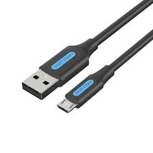 Vention USB 2.0 A Male to Micro-B Male 3A Cable 1.5M Black