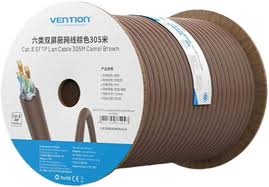 Vention Cat.6 SFTP Lan Cable 305M Camel Brown