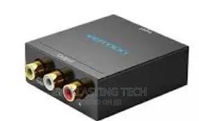 Vention HDMI to RCA Converter (Black, Metal Type)