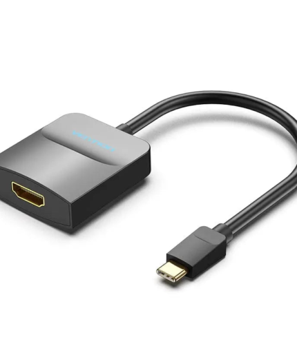 Vention TDCBB Type-C to HDMI Adapter 0.15M Black ABS Type