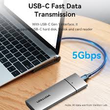 Vention 11 in 1 Multi-function USB-C to HDMI/VGA/USB-C Gen 1/USB 3.0x2/USB 2.0/RJ45/SD/TF/TRRS 3.5mm/PD Docking Station 0.25m Gray Metal Type