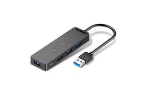 4 Ports USB3.0 HUB 0.15M Black