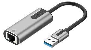 Vention USB 3.0+C23-A to Gigabit Ethernet Adapter Gray 0.15M Aluminum Alloy Type