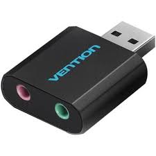 Vention USB External Sound Card Black Metal Type