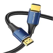 HDMI Male to Male 4K HD Cable Aluminum Alloy Type 1.5M Blue