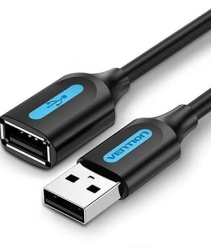 Vention CBIBI USB 2.0 A Male to A Female Extension Cable 3M black PVC Type