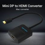 Mini DP to HDMI Converter 0.15M Black