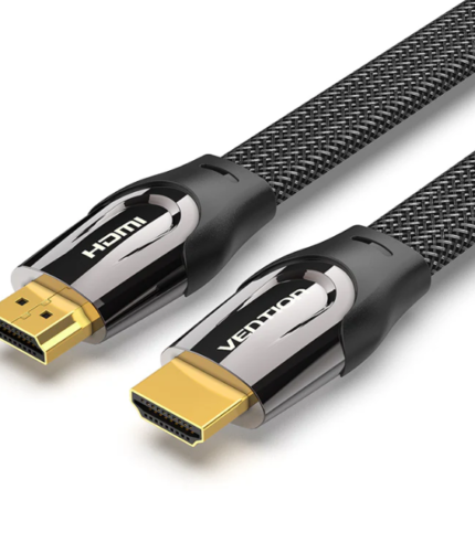 Vention VAA-B05-B1000 Nylon Braided HDMI Cable 10M Black Metal Type