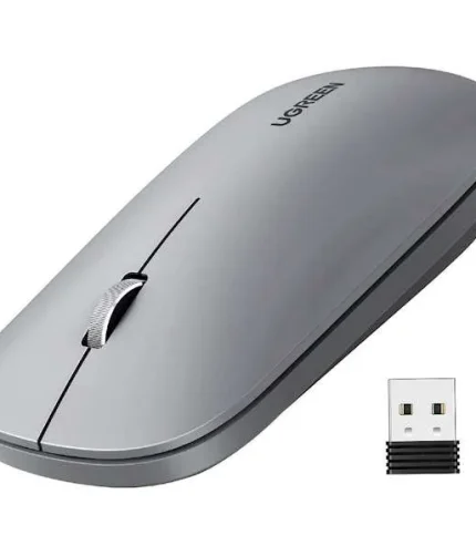 UGREEN Portable Wireless Mouse – Grey – MU001/UG- 90373