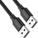 UGREEN UG-10315 USB 2.0 A Male to A Female Cable 1.5m (Black)-US103