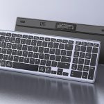 Ugreen KU005 Ultra Slim Wireless & Bluetooth Rechargeable Keyboard -UG- 15258