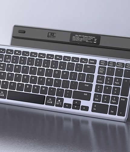 Ugreen KU005 Ultra Slim Wireless & Bluetooth Rechargeable Keyboard -UG- 15258