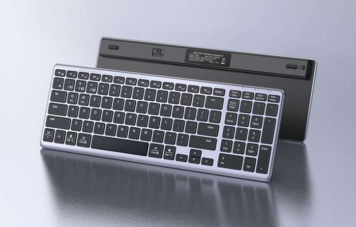 Ugreen KU005 Ultra Slim Wireless & Bluetooth Rechargeable Keyboard -UG- 15258