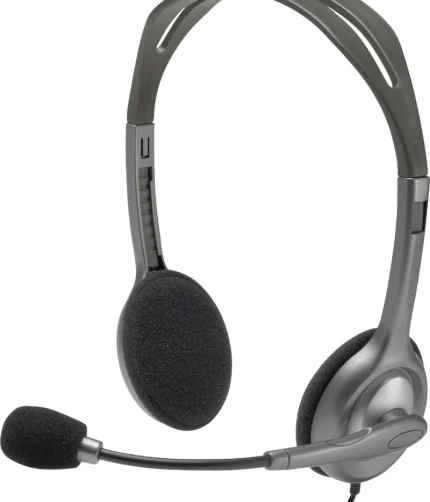 Logitech H111 Stereo Headset - Black (3.5mm Jack) ,981-000593