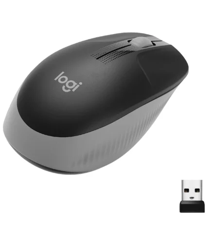 LOGITECH M190 GREY WIRELESS MOUSE