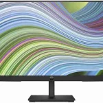 "HP P24v G5 23.8"" FHD Monitor, Black Color, Connectivity: 1 VGA, 1 HDMI 1.4 - 64W18AS