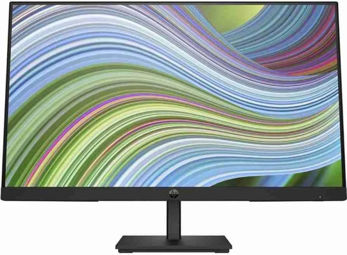 "HP P24v G5 23.8"" FHD Monitor, Black Color, Connectivity: 1 VGA, 1 HDMI 1.4 - 64W18AS