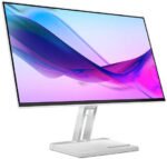 Lenovo L24i-4A 23.8"" FHD Monitor, Integrated Speakers, Cloud Grey Color, Connectivity: 1 VGA, 1 HDMI 1.4 - 67BCKAC6AE