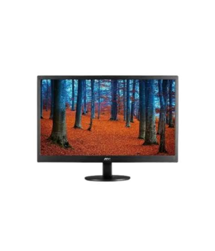 AOC E970SWN 18.5″” HD Monitor, Black Color, Connectivity: 1 VGA, 1 HDMI 1.4 – E970SWN