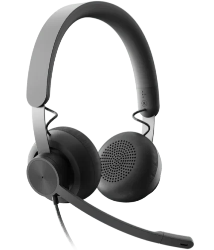 Logitech Zone Wired Headset with Noise-Cancelling Mic (UC version) ,981-000875