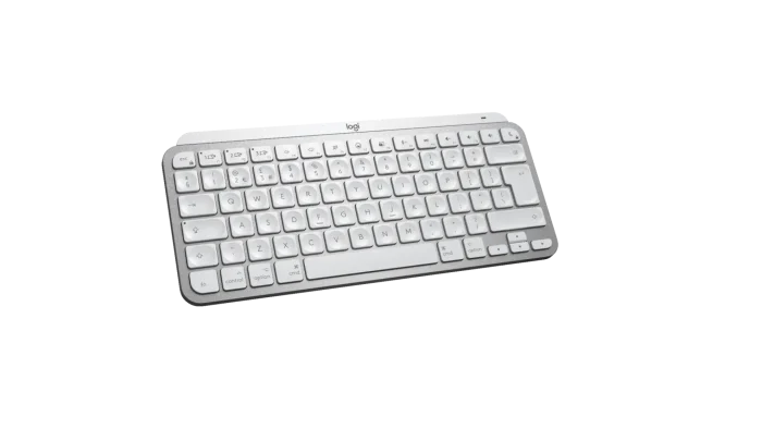 Logitech MX Keys Mini For Mac Bluetooth Illuminated Keyboard - Pale Gray ,920-010526