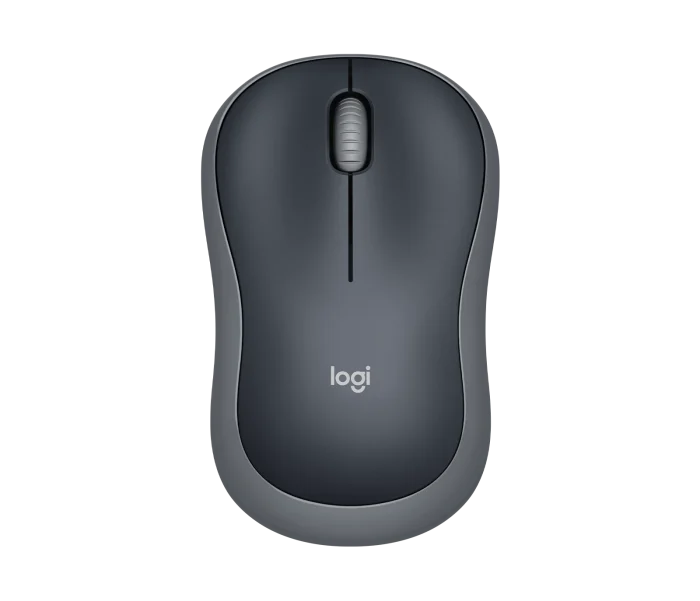 LOGITECH M185 GREY WIRELESS MOUSE