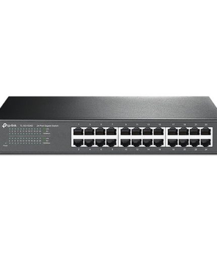 TP-Link 24-Port 10/100/1000Mbps Gigabit Desktop Rackmount Switch - TL-SG1024D