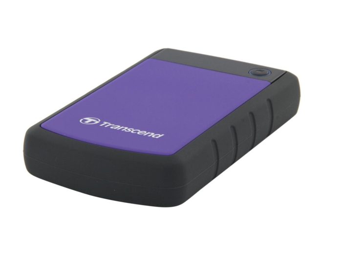 Transcend External HDD 2TB - Purple - TS2TSJ25H3P