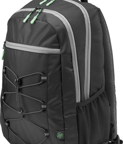 HP 15.6" Active Backpack - Black/Mint Green-1LU22AA