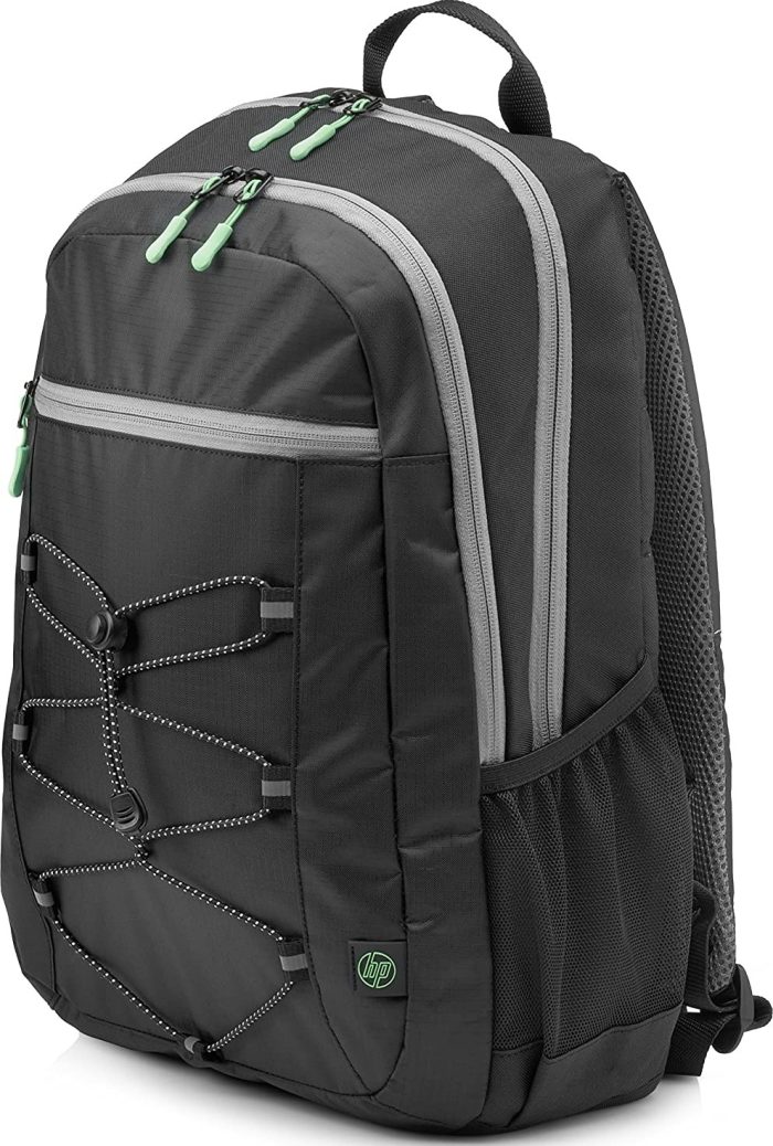 HP 15.6" Active Backpack - Black/Mint Green-1LU22AA