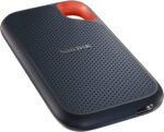 SANDISK E61 EXTREME PORTABLE EXTERNAL SSD V2 2TB - Black - SDSSDE61-2T00-G25