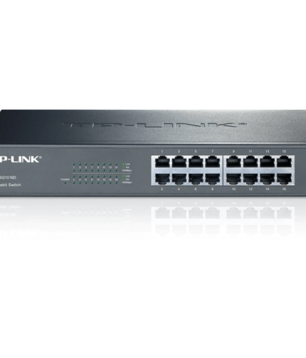 TP-Link 16-Port 10/100/1000Mbps Gigabit Desktop/Rackmount Switch - TL-SG1016D