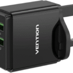 Vention Two-Port USB A+A(30+30) Car Charger Gray Mini Style Aluminium Alloy Type