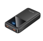 Vention 20000mAh Power Bank (Micro-USB + USB-C + USB-A + USB-A) 22.5W Black LED Display Type