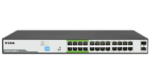 D-Link upto 250 Meter support 24-Port 1000Mbps PoE Switch with 2 SFP Ports - DGS-F1026P