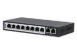 Dlink DGS-F1010P-E 250M 10-Port 1000Mbps Switch with 8 PoE Ports and 2 Uplink Ports