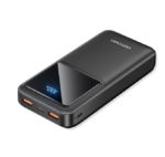 Vention 10000mAh Power Bank (Micro-USB + USB-C + USB-A + USB-A) 22.5W Black LED Display Type