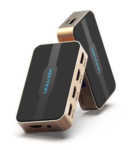 Vention 5 In 1 Out HDMI Switcher Black