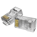 Vention Cat.5E UTP RJ45 Modular Plug Transparent 100 Pack