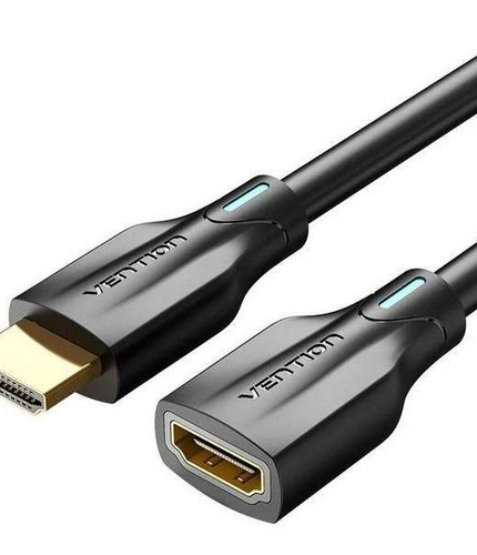 Vention HDMI Female to Female Extension Cable 0.5M Black