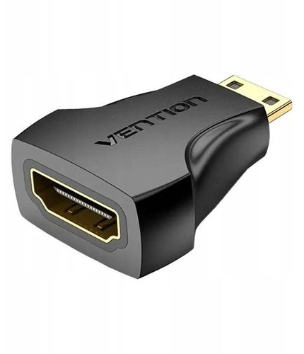 Vention Mini HDMI Male to HDMI Female Adapter Black
