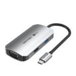 Vention USB 2.0 A Male to B Male Printer Cable with 2 Ferrite Cores 5M Black (VAS-A16-B500) – Reliable Printing Across a Busy Shop or Office