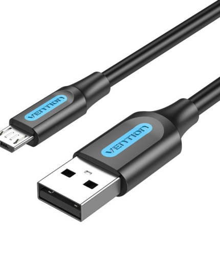 Vention USB 2.0 A Male to Micro-B Male 3A Cable 1.5M Black