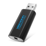 Vention USB External Sound Card Black Metal Type (CTIA)